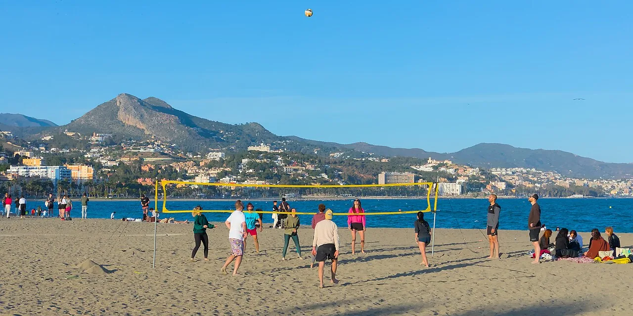 Playa de la Malagueta in Málaga