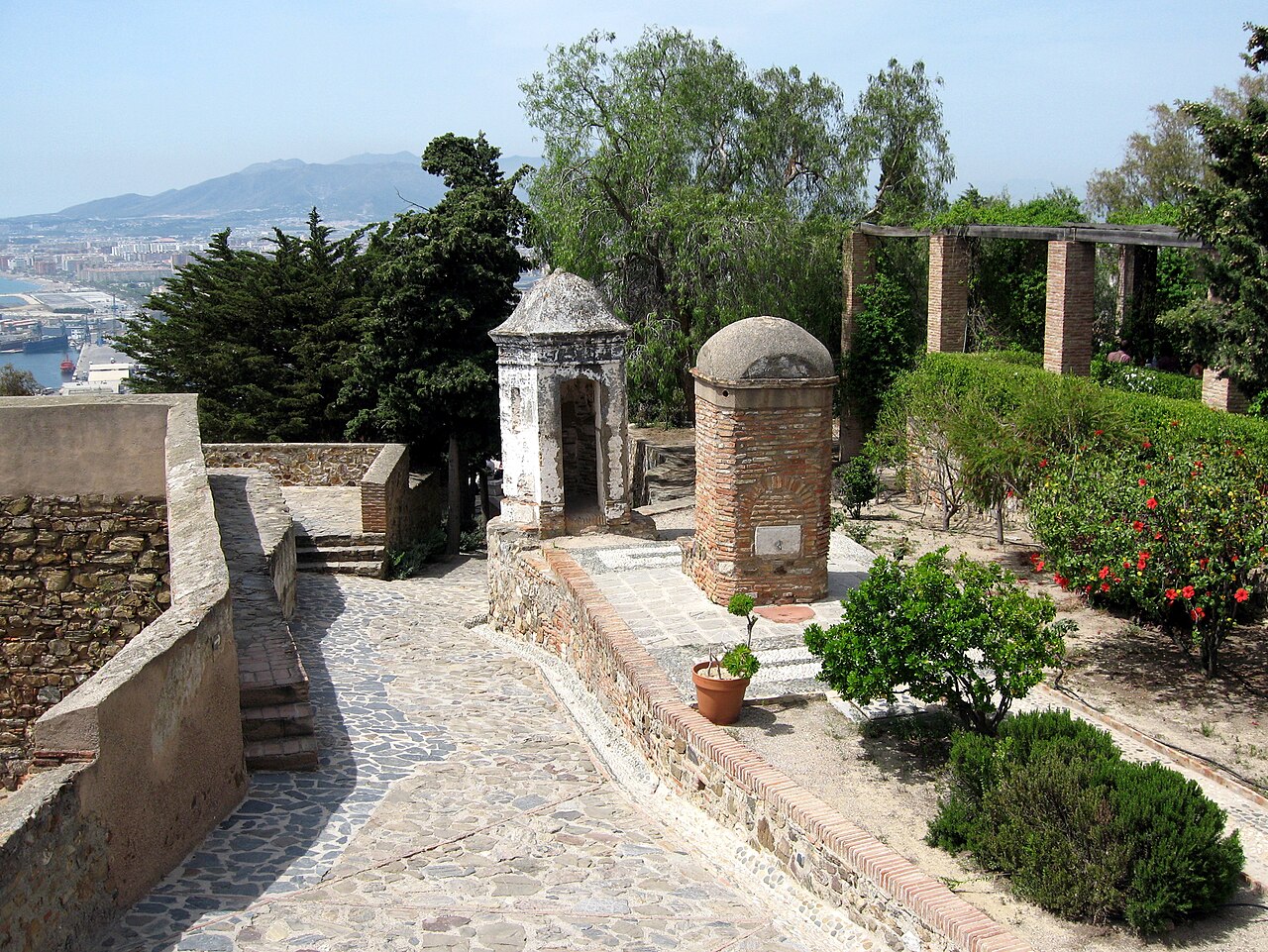 Castillo de Gibralfaro in Málaga